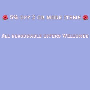 5% off 2 or more items